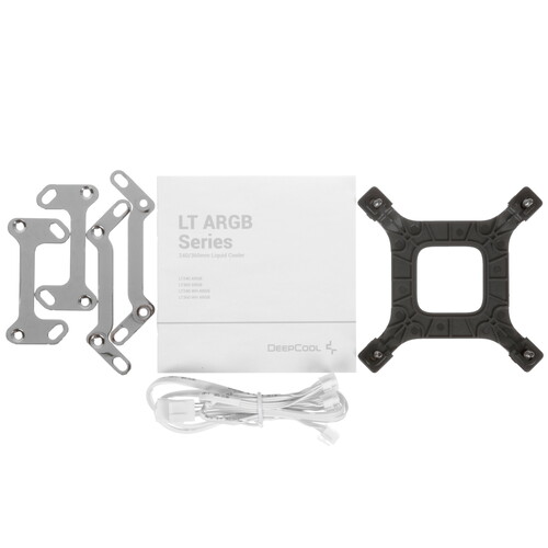 Купить Система охлаждения DEEPCOOL LT360 WH ARGB  белая  5463291. Характеристики, отзывы и цены в Донецке