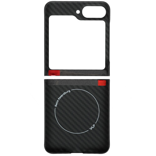 Купить Накладка  VLP Kevlar Case MagSafe для Samsung Galaxy Z Flip6 черный  5472316. Характеристики, отзывы и цены в Донецке