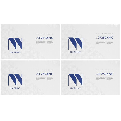 Купить Картридж лазерный NV Print NV-CF259XNC-SET4 черный  5644111. Характеристики, отзывы и цены в Донецке