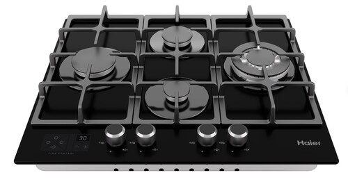 Купить Газовая варочная поверхность Haier HHX-G64CWSB  9300386. Характеристики, отзывы и цены в Донецке