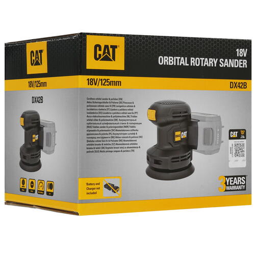 Купить Эксцентриковая шлифмашинка CAT DX42B 1 for All 18V  , Без ЗУ, Без АКБ  4872853. Характеристики, отзывы и цены в Донецке
