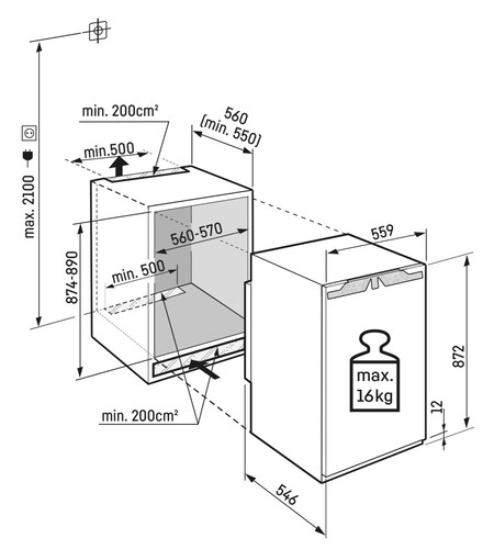 Купить Встраиваемый морозильный шкаф Liebherr IFNci 3954  9247385. Характеристики, отзывы и цены в Донецке