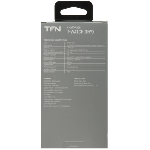 Купить Смарт-часы TFN T-WATCH ONYX  5481952. Характеристики, отзывы и цены в Донецке