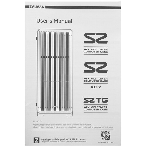 Купить Корпус ZALMAN S2 TG  5356796. Характеристики, отзывы и цены в Донецке