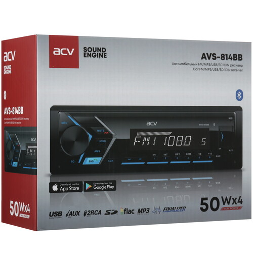 Купить Автопроигрыватель ACV AVS-814BB  5492824. Характеристики, отзывы и цены в Донецке