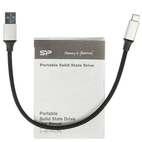 Купить 960 ГБ Внешний SSD Silicon Power PC60 [SP960GBPSDPC60CK]  1663631. Характеристики, отзывы и цены в Донецке