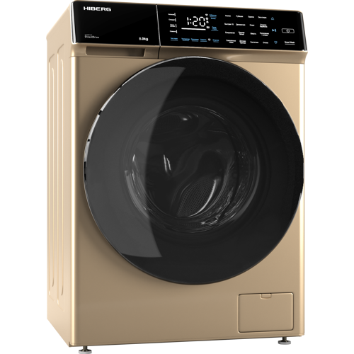 Купить Стиральная машина HIBERG i-DDQ9-812 G золотистый  9975387. Характеристики, отзывы и цены в Донецке