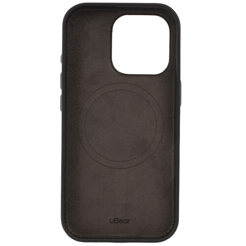 Купить Накладка  uBear Capital Leather Case для Apple iPhone 16 Pro черный  5474382. Характеристики, отзывы и цены в Донецке