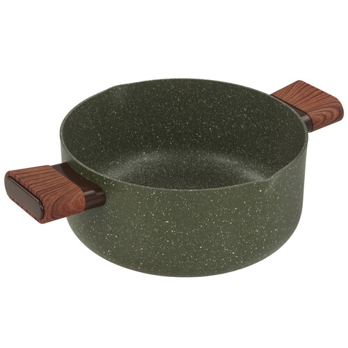 Купить Кастрюля Werner Organic Forest style 51458 3.5 л 22 см зеленый  9223372. Характеристики, отзывы и цены в Донецке