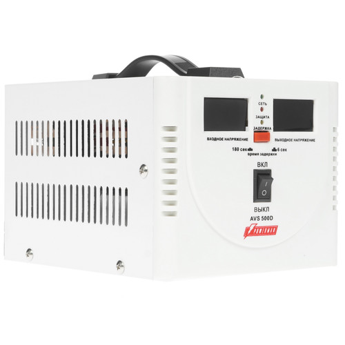 Купить Стабилизатор напряжения PowerMan AVS 500D  0188172. Характеристики, отзывы и цены в Донецке