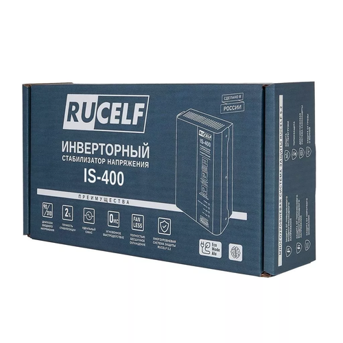 Купить Стабилизатор напряжения RUCELF IS-400  9147032. Характеристики, отзывы и цены в Донецке