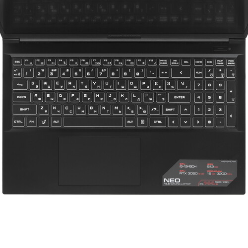 Купить 15.6" Ноутбук ARDOR GAMING NEO N15-I5ND411 черный  9126367. Характеристики, отзывы и цены в Донецке