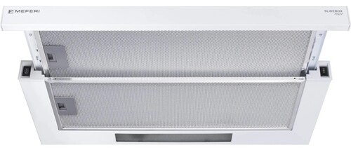 Купить Вытяжка телескопическая Meferi SLIDEBOX60WH POWER белый/белый  9168708. Характеристики, отзывы и цены в Донецке