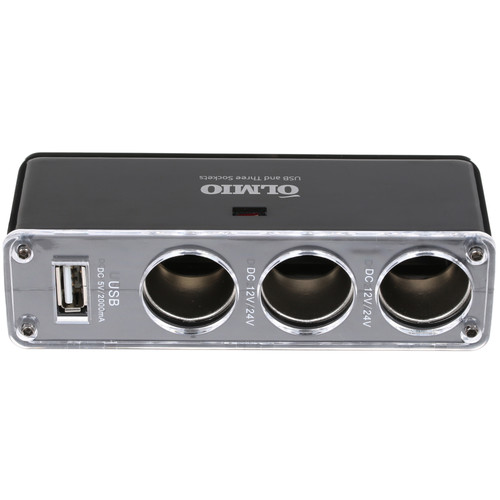 Купить Разветвитель автоприкуривателя OLMIO CC-04  1385493. Характеристики, отзывы и цены в Донецке