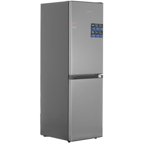 Купить Холодильник с морозильником   KRAFT KF-NF 272X серебристый  9131514. Характеристики, отзывы и цены в Донецке
