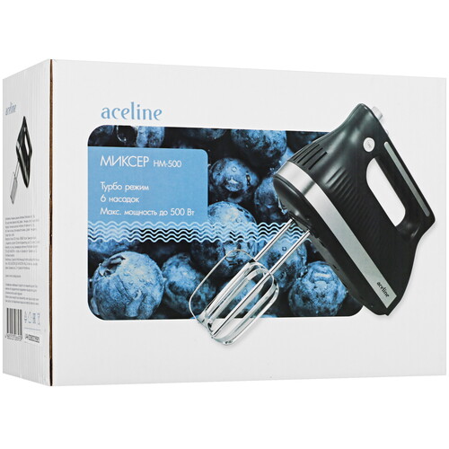 Купить Миксер Aceline HM-500 черный  5099950. Характеристики, отзывы и цены в Донецке