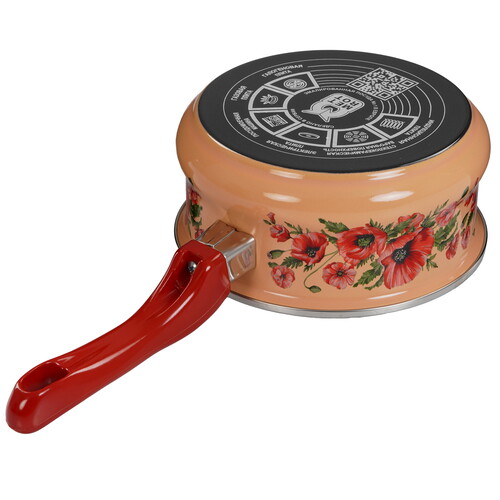 Купить Ковш METROT Маки 376974 1.5 л розовый  9211089. Характеристики, отзывы и цены в Донецке