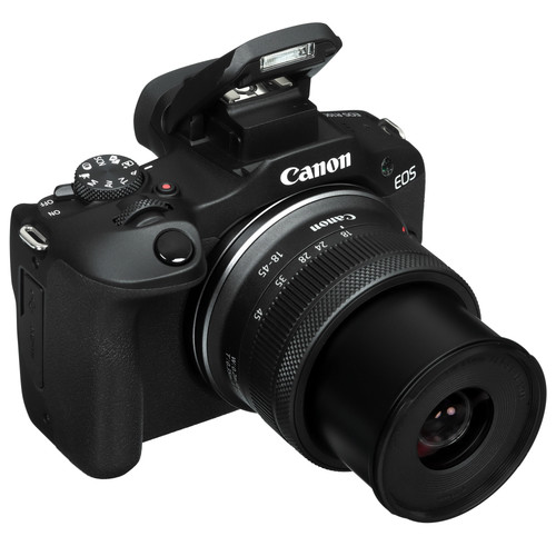 Купить Беззеркальный фотоаппарат Canon EOS R100 Kit 18-45mm F4.5-6.3 IS STM черный  5446380. Характеристики, отзывы и цены в Донецке