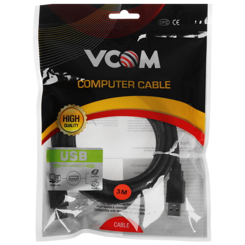 Купить Кабель VCOM USB 3.2 Gen 1 Type-A - USB 3.2 Gen 1 Type-A  5471502. Характеристики, отзывы и цены в Донецке