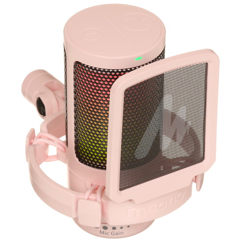Купить Микрофон Maono DGM20S розовый  5623721. Характеристики, отзывы и цены в Донецке