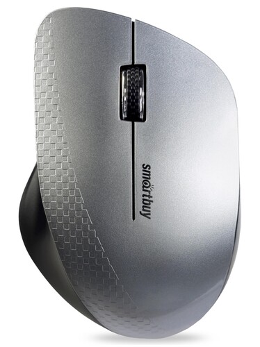 Купить Мышь беспроводная Smartbuy 309AG [SBM-309AG-SK] серебристый  5027078. Характеристики, отзывы и цены в Донецке