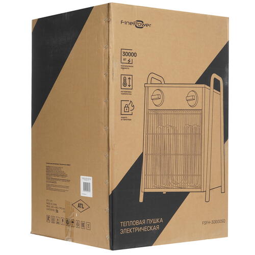 Купить Тепловая пушка электрическая FinePower FSFH-30000SQ  5400819. Характеристики, отзывы и цены в Донецке