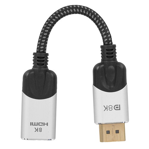 Купить Переходник однонаправленный VCOM DisplayPort - HDMI, 0.15 м  5471548. Характеристики, отзывы и цены в Донецке