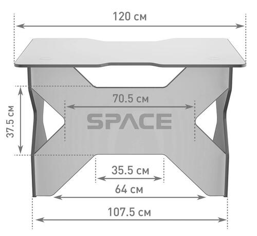 Стол компьютерный VMMGAME SPACE Light белый/фиолетовый Купить Стол компьютерный VMMGAME SPACE Light белый/фиолетовый  9115352. Характеристики, отзывы и цены в Донецке