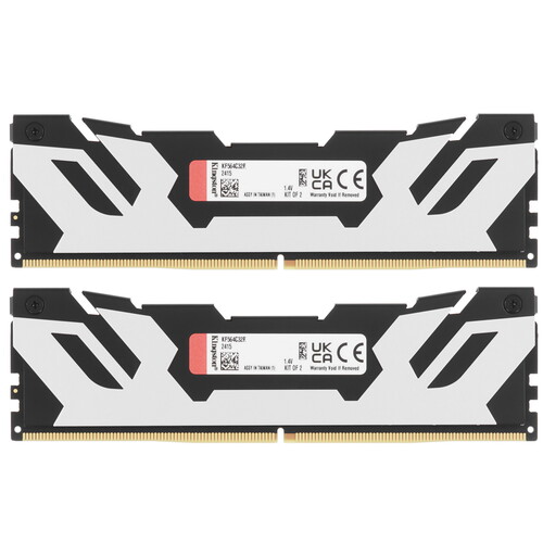 Купить Оперативная память Kingston FURY Renegade Silver [KF564C32RSK2-64] 64 ГБ  5630845. Характеристики, отзывы и цены в Донецке
