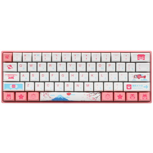 Купить Клавиатура проводная Akko 3061 World Tour Tokyo R2 [500212]  9009473. Характеристики, отзывы и цены в Донецке