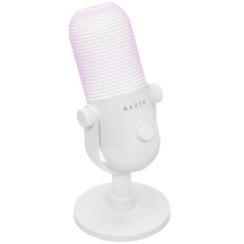 Купить Микрофон Razer Seiren V3 Chroma белый  5619575. Характеристики, отзывы и цены в Донецке