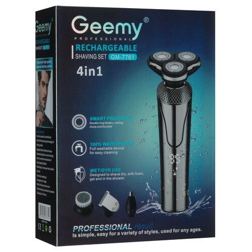 Купить Электробритва Geemy GM-7761  5492136. Характеристики, отзывы и цены в Донецке