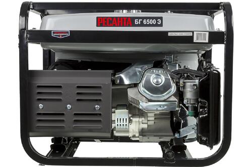 Купить Электрогенератор   бензиновый Ресанта БГ 6500 Э  8164971. Характеристики, отзывы и цены в Донецке