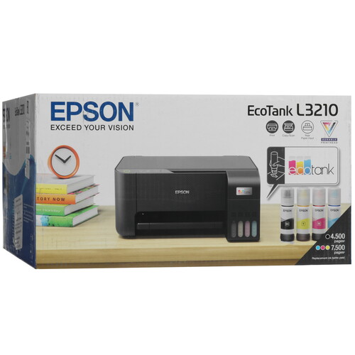 Купить МФУ струйное Epson L3210  5478250. Характеристики, отзывы и цены в Донецке