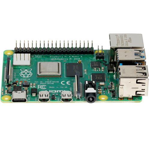 Купить Микрокомпьютер Raspberry Pi 4 Model B  1624538. Характеристики, отзывы и цены в Донецке