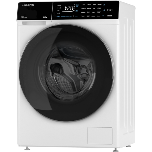Купить Стиральная машина HIBERG i-DDQ9-612 W белый  9917955. Характеристики, отзывы и цены в Донецке