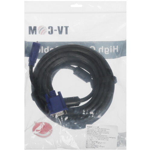 Купить Кабель  TV-COM VGA - VGA, 10 м  5471634. Характеристики, отзывы и цены в Донецке