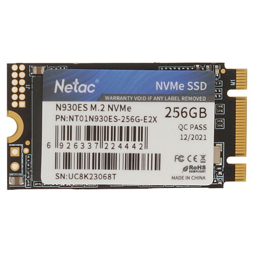 Купить 256 ГБ SSD M.2 накопитель Netac N930ES [NT01N930ES-256G-E2X]  5355622. Характеристики, отзывы и цены в Донецке