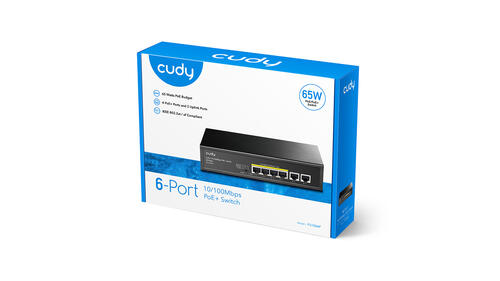 Купить Коммутатор Cudy FS1006P  9046053. Характеристики, отзывы и цены в Донецке