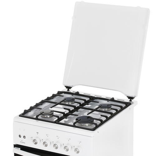 Купить Газовая плита Flama N FG 24235 W белый  1678430. Характеристики, отзывы и цены в Донецке