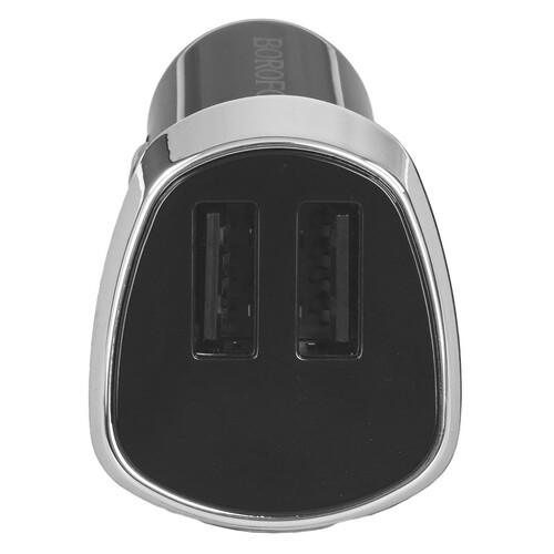 Купить Автомобильное ЗУ Borofone BZ15 Auspicious черный  9244280. Характеристики, отзывы и цены в Донецке