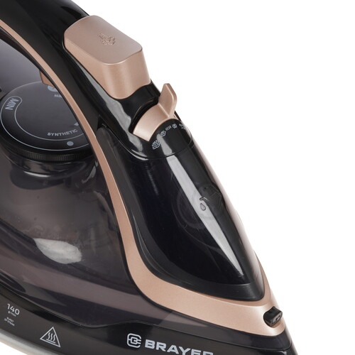 Купить Утюг BRAYER 4017BR черный  9229781. Характеристики, отзывы и цены в Донецке