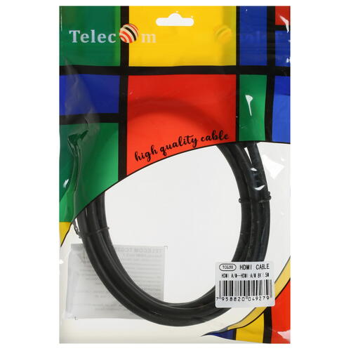 Купить Кабель  Telecom HDMI - HDMI, 1.5 м  5073023. Характеристики, отзывы и цены в Донецке