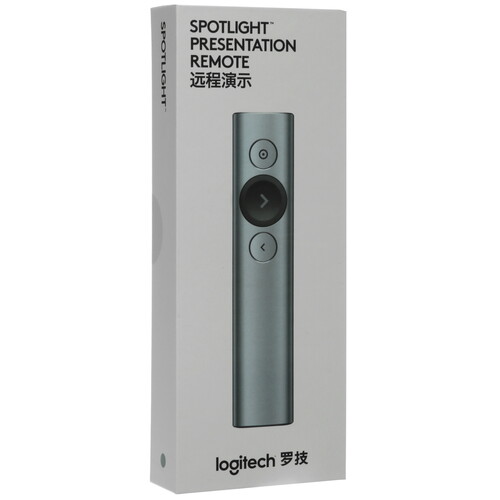 Купить Пульт для презентаций Logitech Spotlight Presentation Remote Slate R-R0011  5473554. Характеристики, отзывы и цены в Донецке