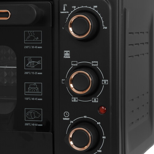 Купить Мини-печь Tuarex TK-5030 черный  9207961. Характеристики, отзывы и цены в Донецке