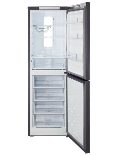 Купить Холодильник с морозильником   Бирюса W940NF серый  9081560. Характеристики, отзывы и цены в Донецке