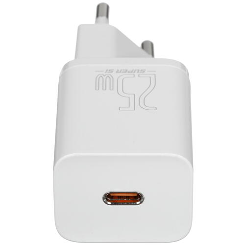 Купить Сетевое зарядное устройство Baseus Super Si Quick Charger белый  5073002. Характеристики, отзывы и цены в Донецке