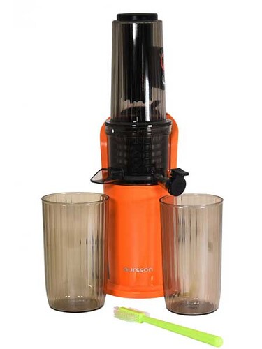 Купить Соковыжималка электрическая Oursson JM4600/OR оранжевый  5360464. Характеристики, отзывы и цены в Донецке
