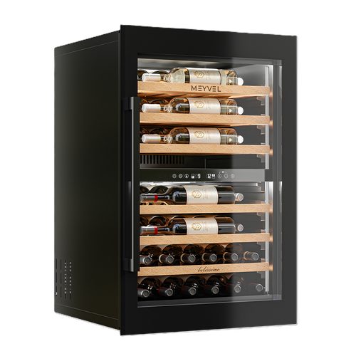 Купить Винный шкаф Meyvel MV47PRO-KBB2 черный  9407408. Характеристики, отзывы и цены в Донецке
