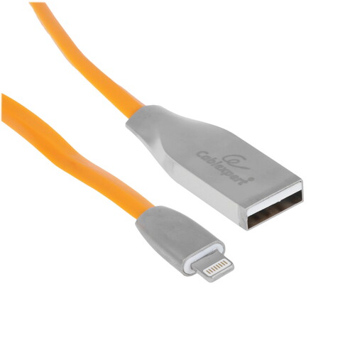 Купить Кабель круглый Cablexpert Lightning 8-pin - USB 2.0 Type-A оранжевый 1 м  5485450. Характеристики, отзывы и цены в Донецке